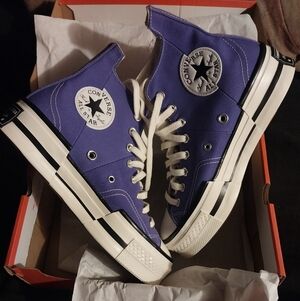 New Violet Chuck 70 Plus High Sneakers